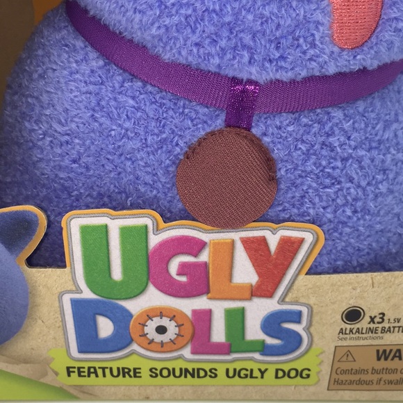 Ugly Dolls Feature Sounds Ugly Dog Talking Plush Stuffed Toy 30+ Sounds … - Picture 6 of 11